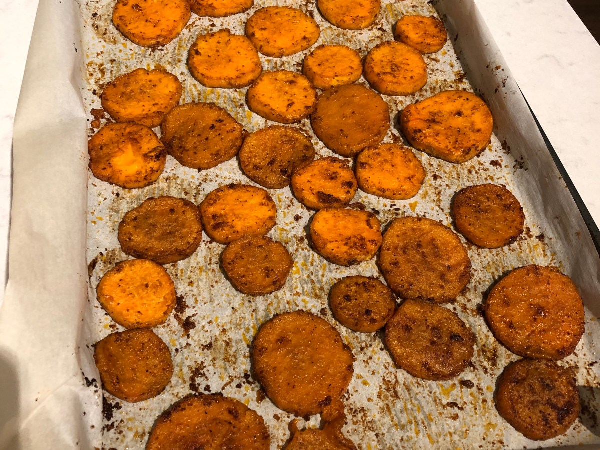 Spiced Sweet Potato&nbsp;Rounds