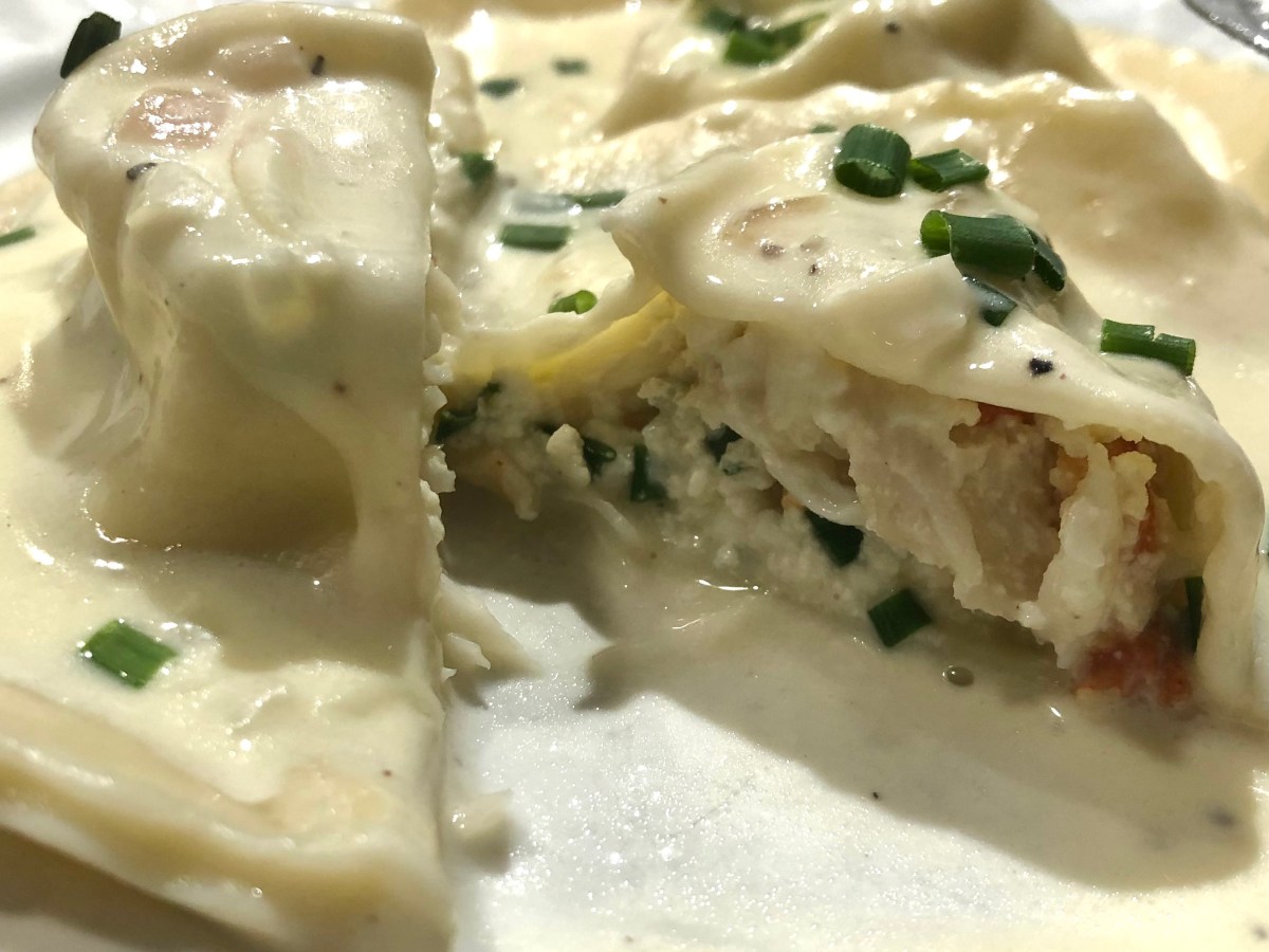 Lemon Ricotta Crab&nbsp;Ravioli