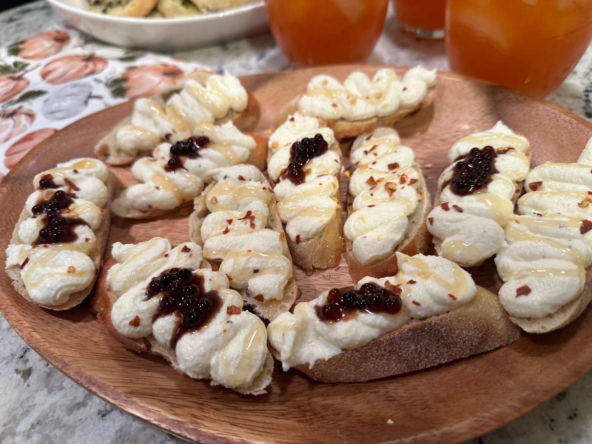 Whipped Ricotta Toast with Truffle Oil &&nbsp;Honey